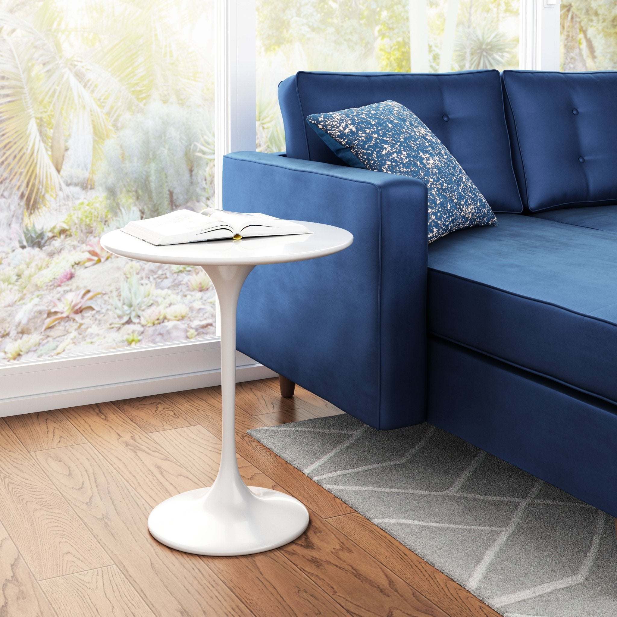 Wilco Side Table White - Cozy Roots Decor
