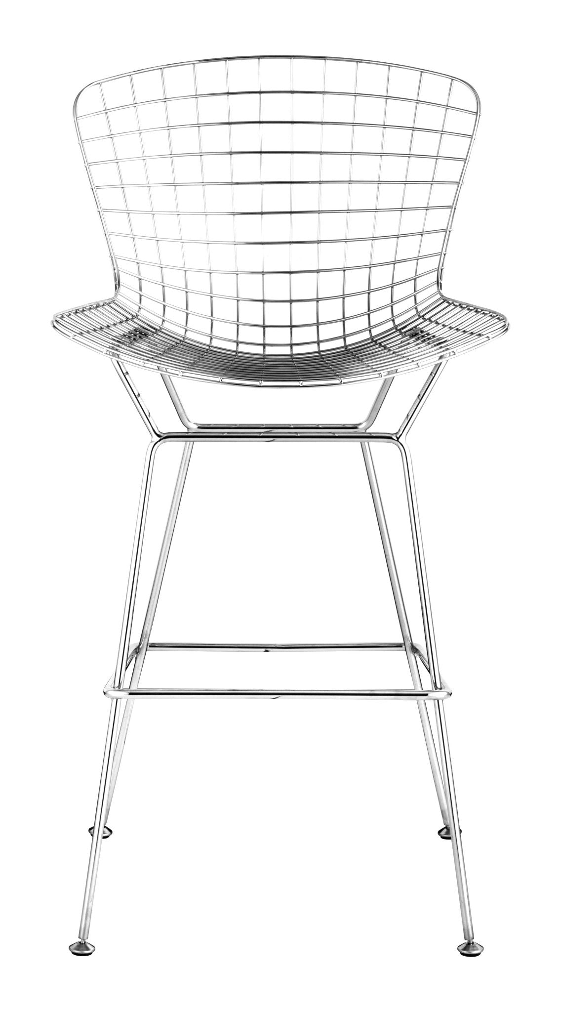 Wire Barstool (Set of 2) Chrome - Cozy Roots Decor