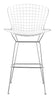 Wire Barstool (Set of 2) Chrome - Cozy Roots Decor