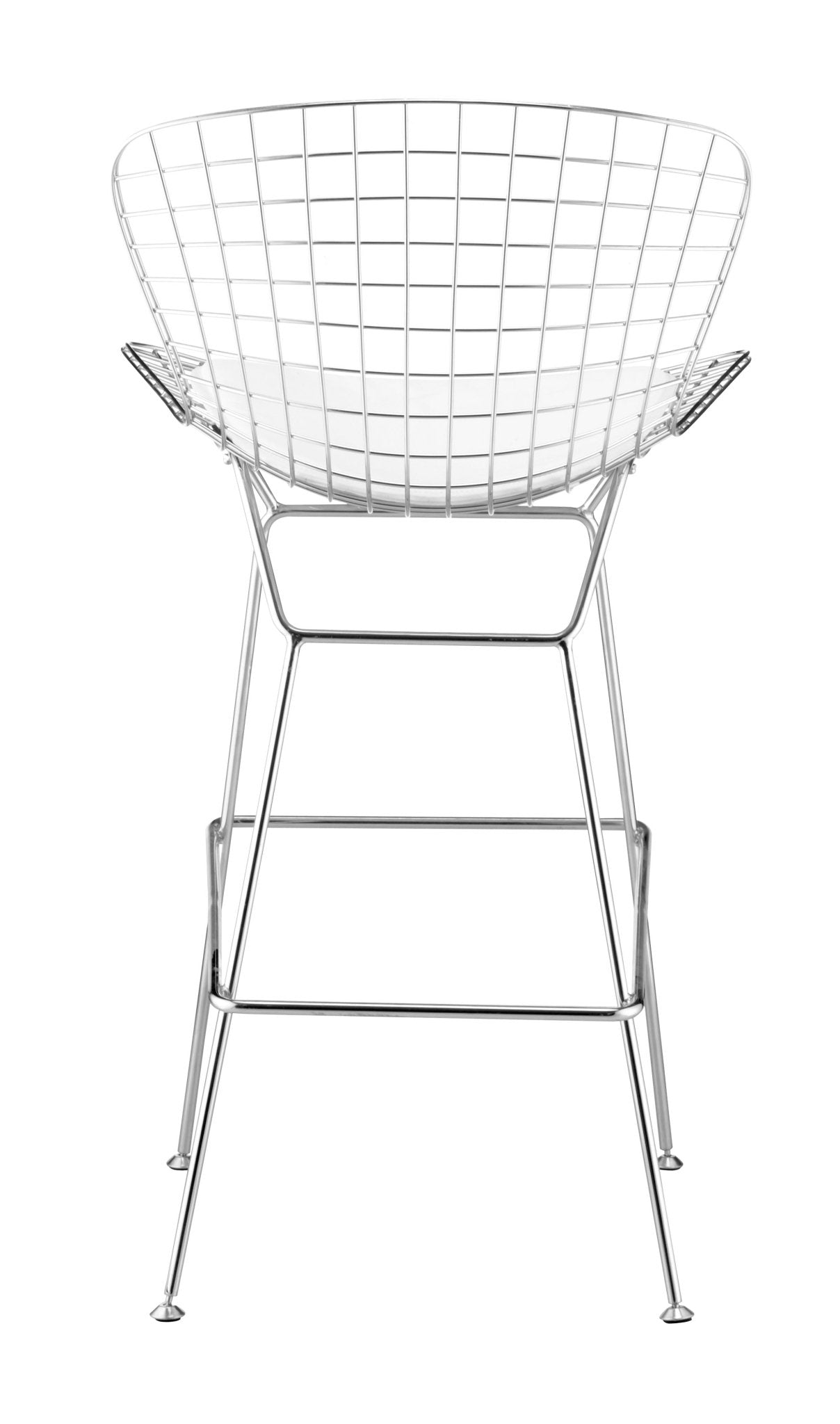 Wire Barstool (Set of 2) Chrome - Cozy Roots Decor