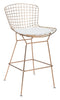 Wire Chair Cushion White - Cozy Roots Decor