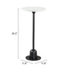 Woozy Side Table White & Black - Cozy Roots Decor