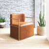 Xander Accent Chair Brown - Cozy Roots Decor