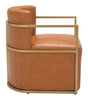 Xander Accent Chair Brown - Cozy Roots Decor