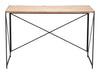 Yazmine Desk Natural & Black - Cozy Roots Decor