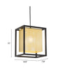 Yves Ceiling Lamp Gold & Black - Cozy Roots Decor