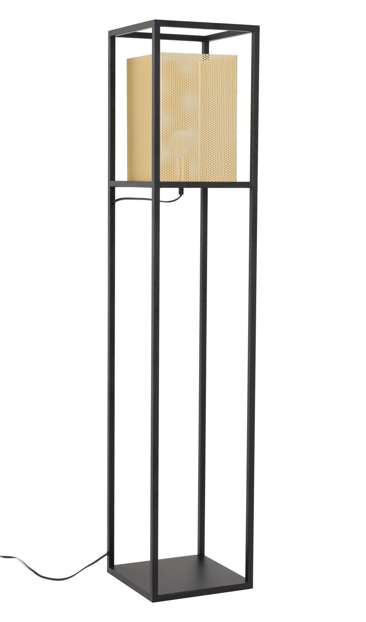 Yves Floor Lamp Gold & Black - Cozy Roots Decor