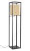 Yves Floor Lamp Gold & Black - Cozy Roots Decor