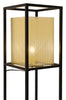 Yves Floor Lamp Gold & Black - Cozy Roots Decor
