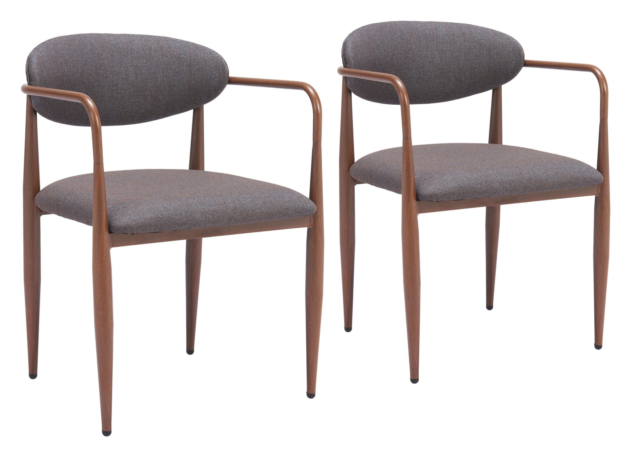 Zens Dining Chair (Set of 2) Truffle Gray - Cozy Roots Decor