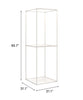 Zuo Chair Display Light Gray - Cozy Roots Decor